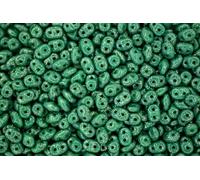 20g Matubo SuperDuo Czech Seed Beads 2.5x5mm Stardance Emerald Unique Beading Supplies Jewellery Making Czech Republic
