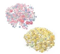 20g Mixed Color Flat Back Pearl Half Round Pearls, Resin Pearl Cabochon Beads, Colorful Half Round Pearls for Jewelry DIY Craft, Nail Art, Home Décor