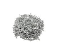 20g Silver Shredded Tissue Paper for Hampers, Soft to The Touch, Ideal Hamper Filling, Christmas and Gift Packaging Filler