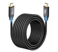 20Gbps USB C 3.2 Gen 2 Cable, Type C 4K@60Hz UHD Video 5A/240W PD3.1 Fast Charge Compatible with Thunderbolt 3/4 for MacBook Samsung Galaxy Pixel Dell Monitor (USBC 3.2 Gen2 20G 240W 5M)