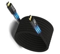 20Gbps USB C 3.2 Gen 2 Cable, Type C 4K@60Hz UHD Video 5A/240W PD3.1 Fast Charge Cord w/E-Marker Compatible with Thunderbolt 3/4 for iPhone MacBook Samsung Galaxy Dell Monitor (USB3.2 20G 100W 6M)