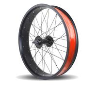 20in/24in/26in X 4.0" Fat Tire Bike Wheelset Disc Brake Beach Bike Front Rear Wheel 135mm/195mm 14G X 36H Hubs Snow Bike Wheels for 7/8/9/10Speed