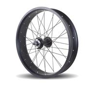 20in/24in/26in X 4.0" Fat Tire Bike Wheelset Disc Brake Beach Bike Front Rear Wheel 135mm/195mm 14G X 36H Hubs Snow Bike Wheels for 7/8/9/10Speed