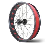 20in/24in/26in X 4.0" Fat Tire Bike Wheelset Disc Brake Beach Bike Front Rear Wheel 135mm/195mm 14G X 36H Hubs Snow Bike Wheels for 7/8/9/10Speed