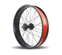 20in/24in/26in X 4.0" Fat Tire Bike Wheelset Disc Brake Beach Bike Front Rear Wheel 135mm/195mm 14G X 36H Hubs Snow Bike Wheels for 7/8/9/10Speed