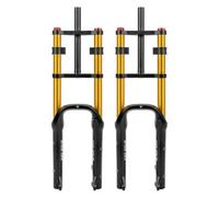 20In 4.0 Fat Tire Bike Air Suspension Fork 180mm Travel Double Shoulder,QR
