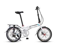 20IN Folding Bike 7 Speed Lightweight Aluminum Commuter Bicycle for Adults