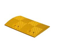 20in Long Speed Ramp Kit Speed Bumps 22046-44092Ib Load Capacity Speed Hump Traffic Forced Speed Control Yellow and Black Driveway Ramp Anti-slip Texture