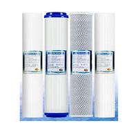 20inch PP Cotton UDF CTO Water Filter Set Removal The Chlorine three Stage Water Purifier Accssories(3)