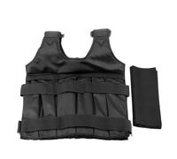 (20kg) Weighted Vest Adjustable Gym Exercise Training Fitness Jacket Workout Boxing Waistcoat Accessories