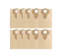 20L 30L Wet and Dry Vacuum Dust Bags Accessory，Compatible for Einhell，BT-VC1250S/BT-VC1250/TC-VC 18/20 Li S-Solo Paper Dust Collection Bags(30L-10PCS)