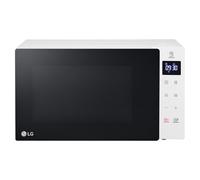LG MS2032GASW Freestanding NeoChef™ Slim Microwave Oven, 20L Capacity, 700W Power, 454 x 328 x 261mm (W x D x H), Panel Touch, White