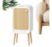 20L Automatic Trash Can with Lid, Electric Bin for Laundry, Living Room, Bathroom, Garage, Kitchen, Home, Bedroom, Office - High Foot & Side Opening Design