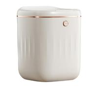 20L Automatic Trash Can with LidElectric Sensor Garbage Bin for Kitchen & Bathroom Silent OdorFree Waste Bin Smart 3 Openings Design White