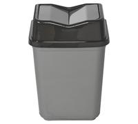 (20L Black/Grey) 5/10/20/30/50L Plastic Bin with Butterfly Lid Kitchen