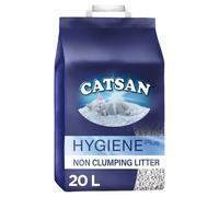 20L Catsan Hygiene Non Clumping Cat Litter 20 Litres (4 x 5 Litre) Kitten Litter