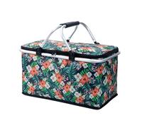 20L Cool Bag, Picnic Bag, Foldable Cooling for Shopping, Insulated Bag, Large Thermal Bag, Lunch Bag, Warming Bag, Freezer Bag, Thermal Bag for Camping, Office, Barbecue, 43 x 23 x 23.5 cm (F)
