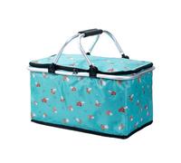 20L Cool Bag, Picnic Bag, Foldable Cooling for Shopping, Insulated Bag, Large Thermal Bag, Lunch Bag, Warming Bag, Freezer Bag, Thermal Bag for Camping, Office, Barbecue, 43 x 23 x 23.5 cm (C)