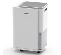 20L/d AEOCKY Dehumidifier for Home, Applicable to 160m³ (40m²), Smart Compressor Dehumidifier with Drain Hose, for Drying Clothes, Bedroom, Bathroom, Basement