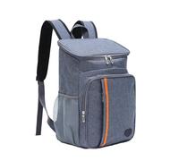 20L Insulated Portable Thermal Lunch Bag Food Box Waterproof Cooler Ice Case Camping Oxford Dinner Backpacks Icebox for Picnic(Gray)