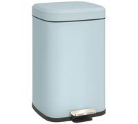 20L Kitchen Pedal Bin Fingerprint Resistant Metal Soft Close Waste Rubbish Bin
