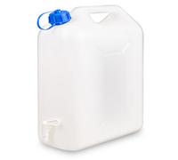 20L Plastic Water Storage Container Tank Bottle Can Liquid Carrier Drum with Pouring Spout Tap Drinking Store (1)