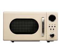 20L Retro Freestanding Microwave In Cream 700W Digital Timer - SIA FRM20AP