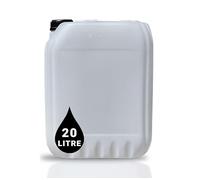 20L Plastic JERRY CAN for Water & Chemicals Storage Container - UN Certified Food Grade Stackable with Tamper-Evident Cap, Ideal for Outdoor Camping Emergency and Industrial Use