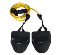 (20lbs, 9kg) 30/50Lbs Swimming Arm Strength Trainer Hand Paddles Elastic Band Training Aids