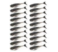 20lots Soft Realistic Floating Lures Swimming Motion Wobblers Artificial Baits Saltwater Freshwaters Use Compacts Portables Fishing Lures