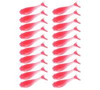 20lots Soft Realistic Floating Lures Swimming Motion Wobblers Artificial Baits Saltwater Freshwaters Use Compacts Portables Fishing Lures