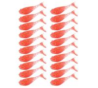 20lots Soft Realistic Floating Lures Swimming Motion Wobblers Artificial Baits Saltwater Freshwaters Use Compacts Portables Fishing Lures