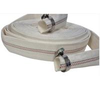 20M 2-Inch Lay Flat Lined Hose (8-24 BAR) with 2 Hose Clips - Designed for efficient Water Transfer Applications.
