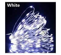 (20m-200LED, Cool White) USB LED Micro Rice String Fairy Lights Party Decor