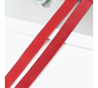 20M 6-25mm Nylon Spandex Elastic Bands Underwear Shoulder Strap Stretch Rubber Band Bra Swimsuit Belt Tape Accessories-Red-20mm-20Meters