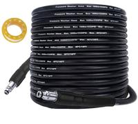 20M/65Ft Pressure Washer Hose for Bosch Aquatak Series Replacement Click Type Plug Quick Connect SDS Fittings Garden Jet Wash Hose Extension Water Clean Pipe