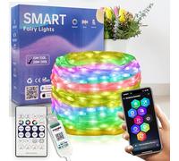20m/66ft 200 LED Fairy Lights Outdoor Christmas Lights String Light with App, Remote, LED Light for Bedroom Decor, Home/Kitchen/Room Decor Indoor Christmas Decorations Outdoor xmas Tree Garden Light