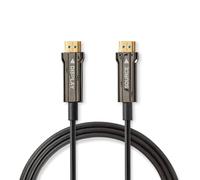 20m Active Fibre Hybrid AOC HDMI Cable 8K60 8K@60Hz - Black
