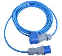 20m Caravan Camping Motorhome Hook Up Cable 16A Site Extension Lead Electric (1.5mm Arctic Blue)