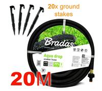 15m POROUS PIPE Soaker Hose Leaky Pipe Garden Irrigation System - SPECIAL SET