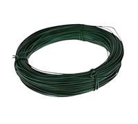 20M Green Galvanised Steel Wire 2mm Garden Plant Training Climbing Support | 2mm Green Garden Wire, Galvanised Steel, Climbing Plant Ties, Trellis Support, Training Wire, Tomatoes, Garden Tying