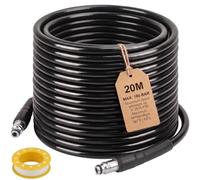 20m High Pressure Hose for Bosch Pressure Washers Universal Aquatak AQT | Reinforced Hose for Bosch UniversalAquatak 125/130/135, AQT 33-10, AQT 33-11, AQT 35-12, AQT 37-13, AQT 40-13, AQT 42-13