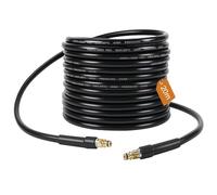 20M High Pressure Washer Replacement Hose for Karcher K Series K2 K3 K4 K5 K6 K7, High-Pressure Reinforced Hose with Quick Click Plug Connector,Jet Wash Pipe Cleaning Car Road Garden