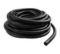 20m ID 20mm x OD 25mm Corrugated Tube, Black Flexible Corrugated Conduit Tube Cable Wire for Trunking, Car Tubing
