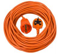 SPARES2GO 20m Extra Long Mains Power Cable UK 3 Pin Plug for Spear & Jackson 320w GT2551 Strimmer Trimmer