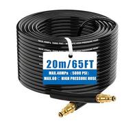 20M Pressure Washer Replacement Hose for Karcher K Series K2 K3 K4 K5 K6 K7, Extension Hose for Jet Washing with Quick Click Plug Connector，Anti Twist for Cleaning Car Garden