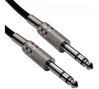 20m Pro 6.35mm 1/4" Stereo Jack Plug To Plug Cable Mixer Amp Audio TRS Lead