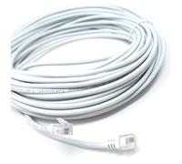 20m RJ11 to RJ11 ADSL 2 High Speed Broadband Modem Telephone Cable Transmits Data Up to 100 Mbits/sec, 26 AWG Supports Analogue or Digital (DSL/ISDN) Applications 65ft White