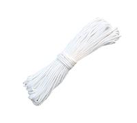 20M Roman Blind Cord,2mm White Braided Blind String Cord Picture Cord Lift Shade Cord Picture Hanging Cord Nylon Braided Cord for Crafts Blinds Austrian Festoon Cording Vertical Blind Replacement
