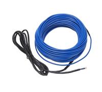 20M Self Regulating Heating Cable 15W 30W for Indoor Floor and Pipe Heating - Easy to Install Energy Efficient Safe Low Temp Frost Protection